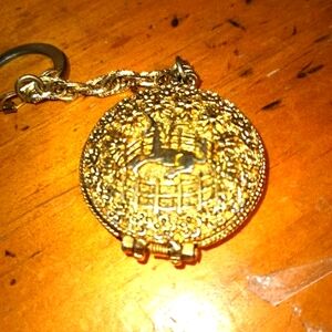 UNICORN KEY CHAIN PERFUME INSIDE. 1960s never used! Was my grandmother's